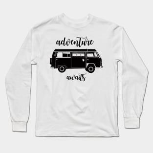 adventure awaits Long Sleeve T-Shirt